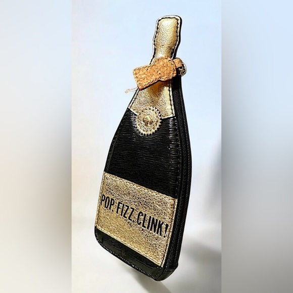 NEW Kate Spade Champagne Bottle Small Coin Card Pouch